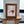 Load image into Gallery viewer, Santa and Reindeer: Antique Gold Frame Wall Art
