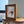 Load image into Gallery viewer, Santa and Reindeer: Antique Gold Frame Wall Art
