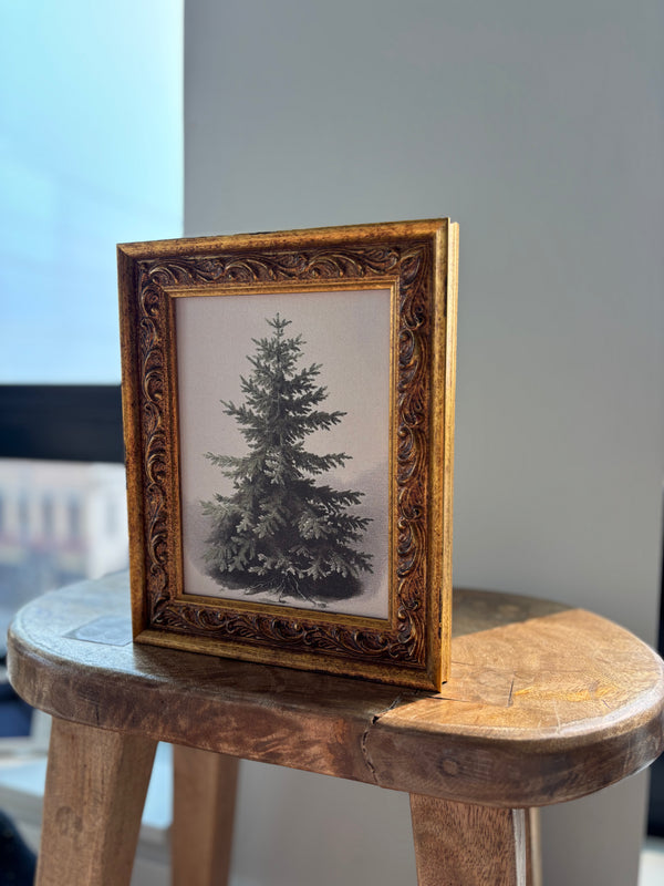 Evergreen Vintage | Christmas Antique Gold Frame