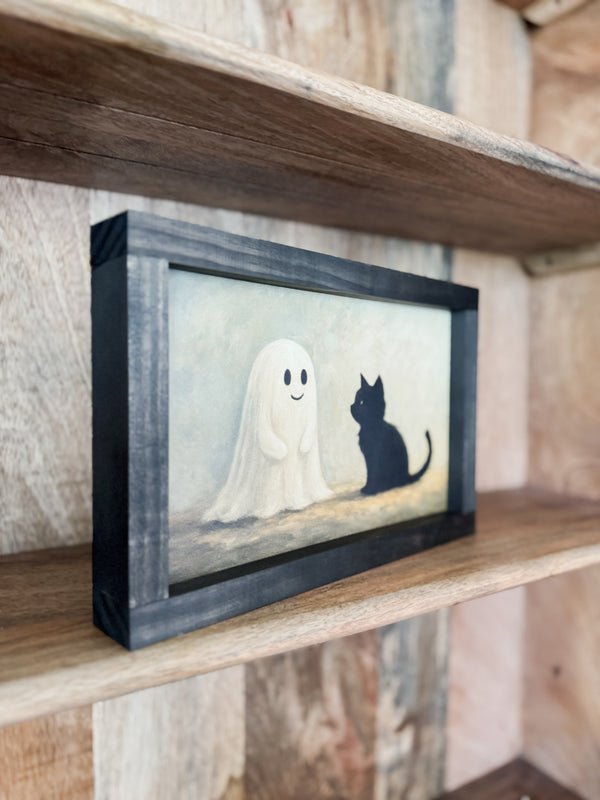 Ghost and Kitten