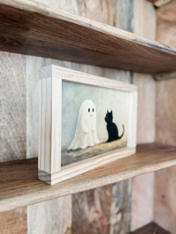 Ghost and Kitten
