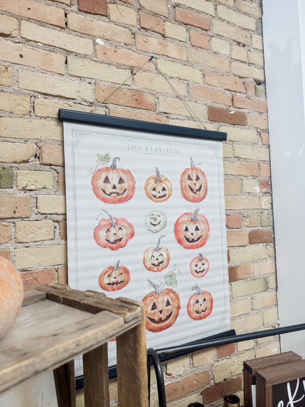 Jack-O-Lantern Wall Hanging