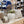 Load image into Gallery viewer, Beige and Blue Floral Vase
