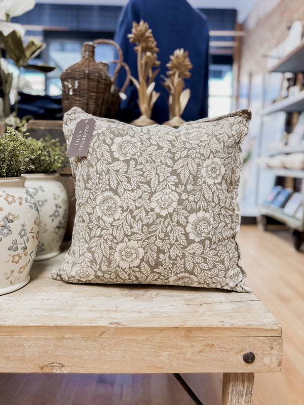 Soft Garden Pillow