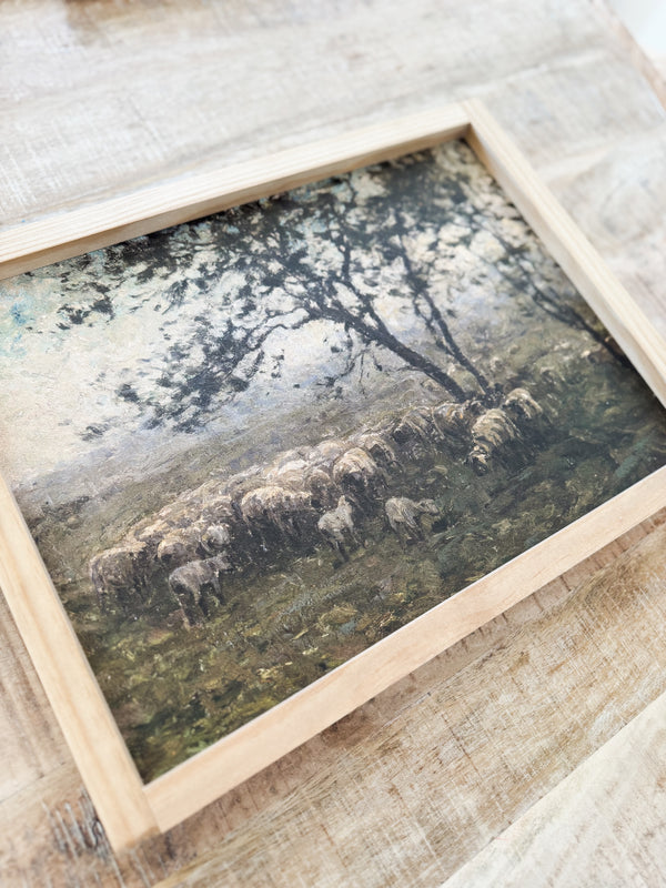 Moody Sheep Wall Art