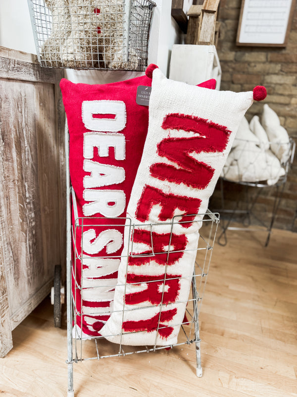 Dear Santa Pillow