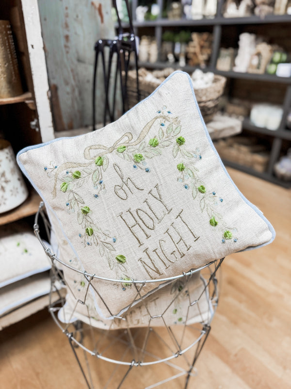 Oh Holy Night Pillow