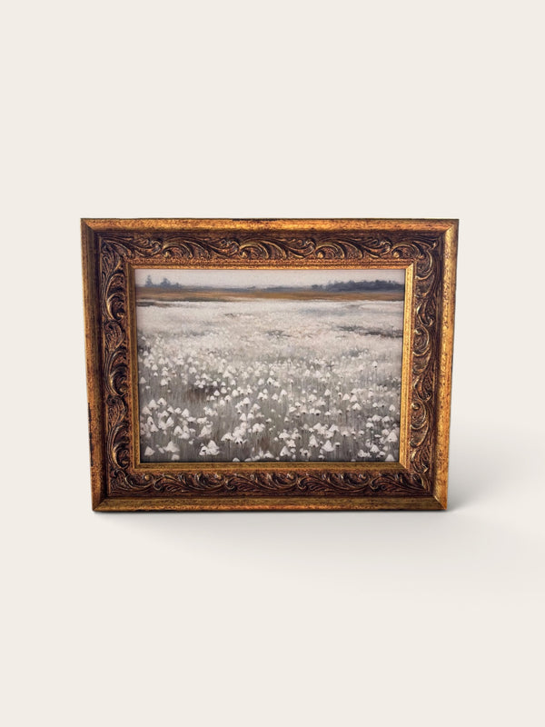 Iris | Antique Gold Frame