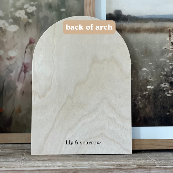 I'm So Glad I Live In A World, Arch