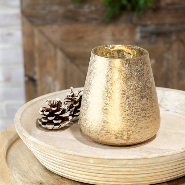 Gold Foil Votive, Three Sizes