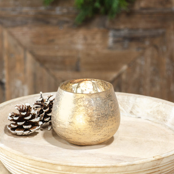 Gold Foil Votive, Three Sizes