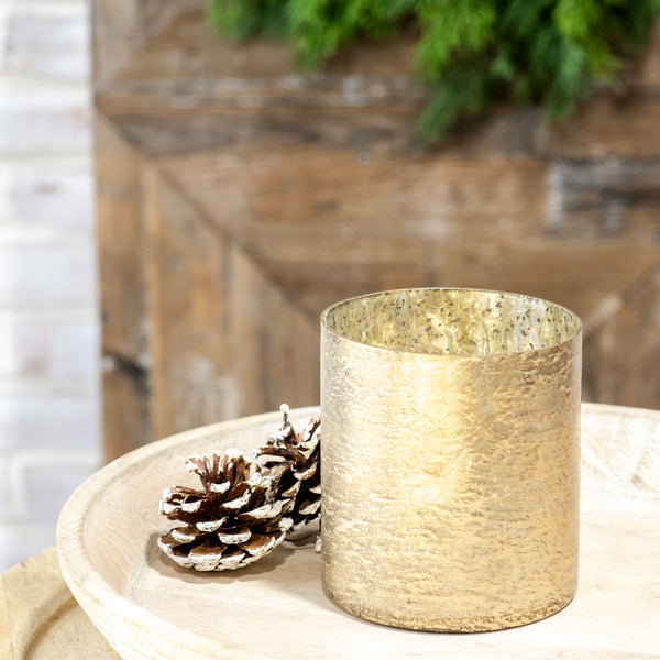 Gold Foil Votive, Three Sizes