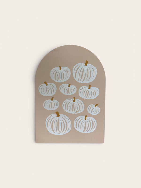 Natural Pumpkins Arch