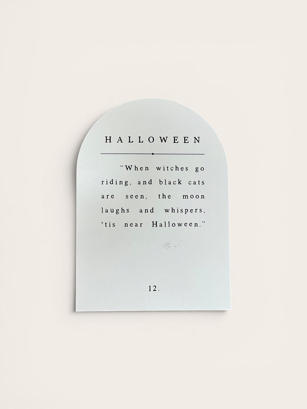 Halloween When Witches, Arch