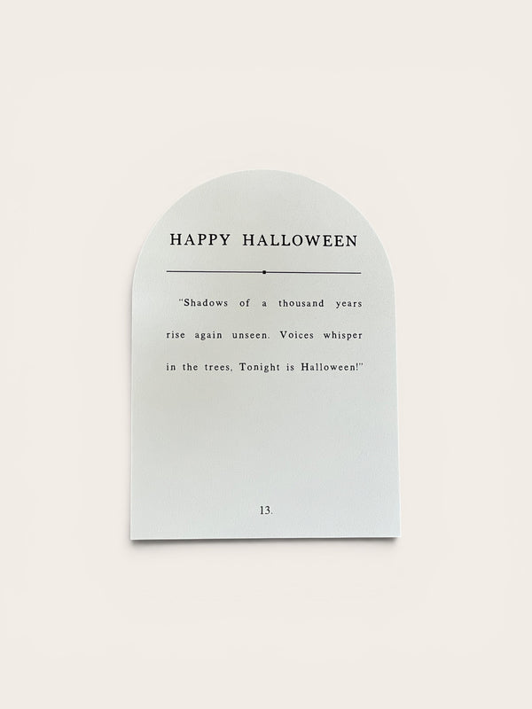 Happy Halloween, Arch