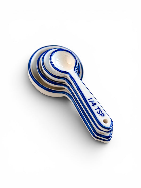 Blue Stripe Measuring Spoons