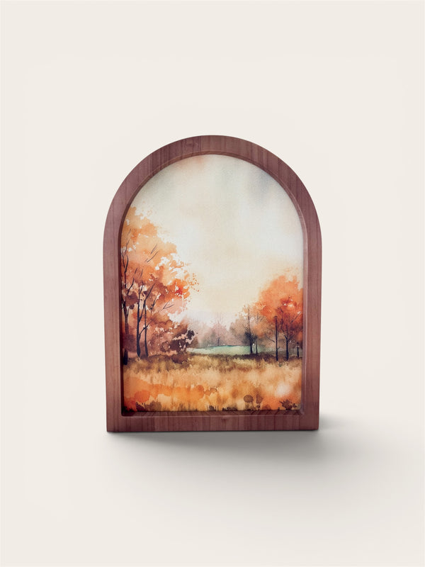 Autumn Watercolor 1, Framed Arch