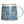 Load image into Gallery viewer, Blue Handstamped Stoneware Mug
