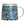 Load image into Gallery viewer, Blue Handstamped Stoneware Mug
