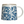 Load image into Gallery viewer, Blue Handstamped Stoneware Mug
