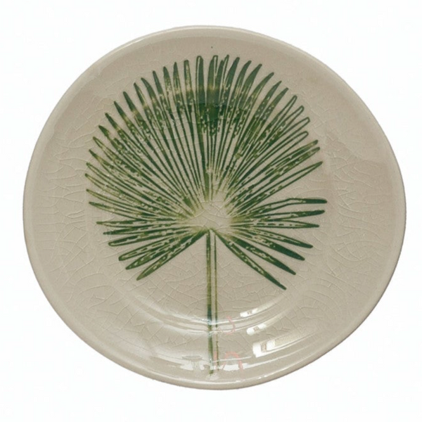 Debossed Leaf Plate