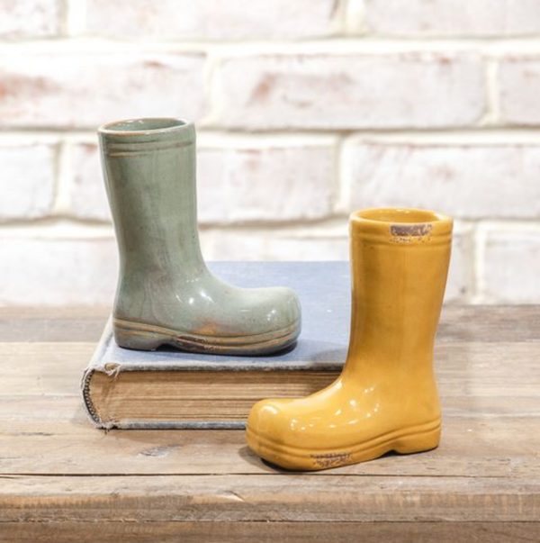 Mini Rainboot Planter