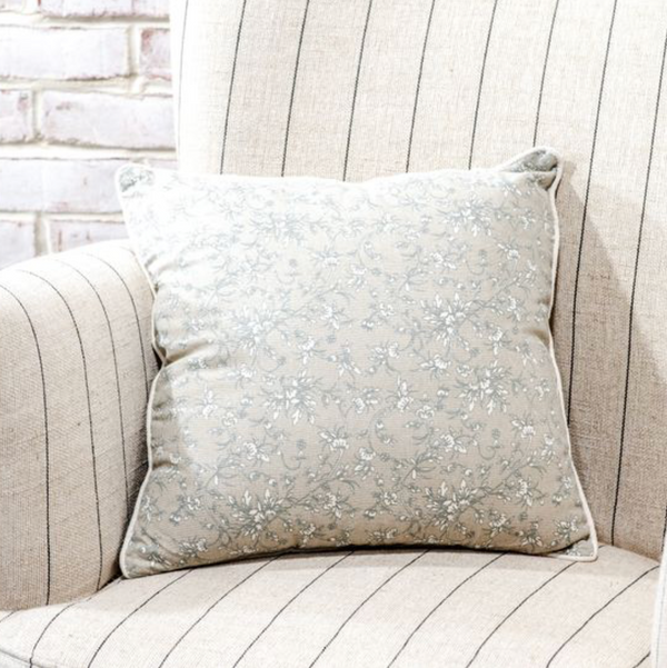 Natural Floral Pillow