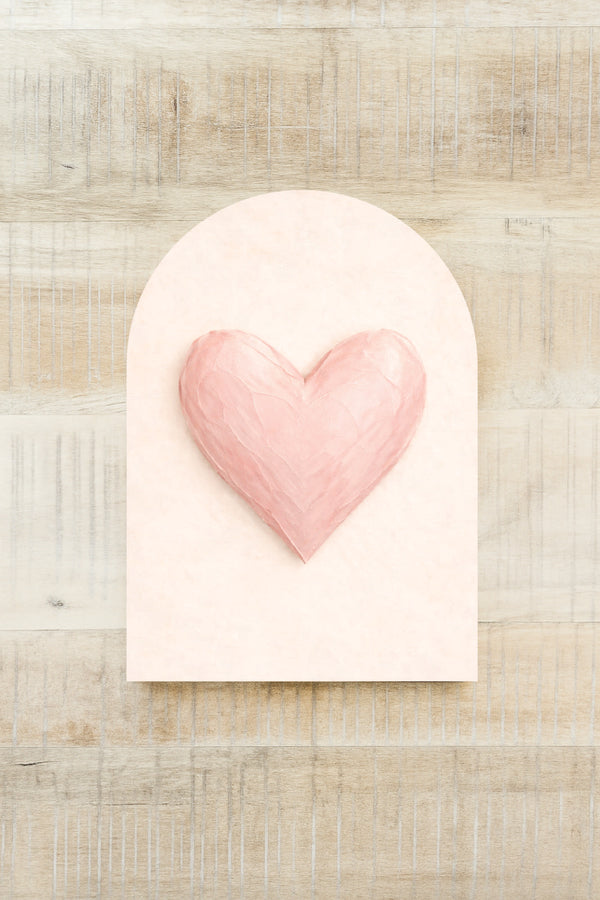 Soft Pink Heart, Arch