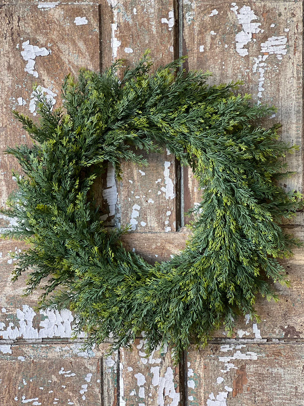 Clifton Hills Cedar Wreath