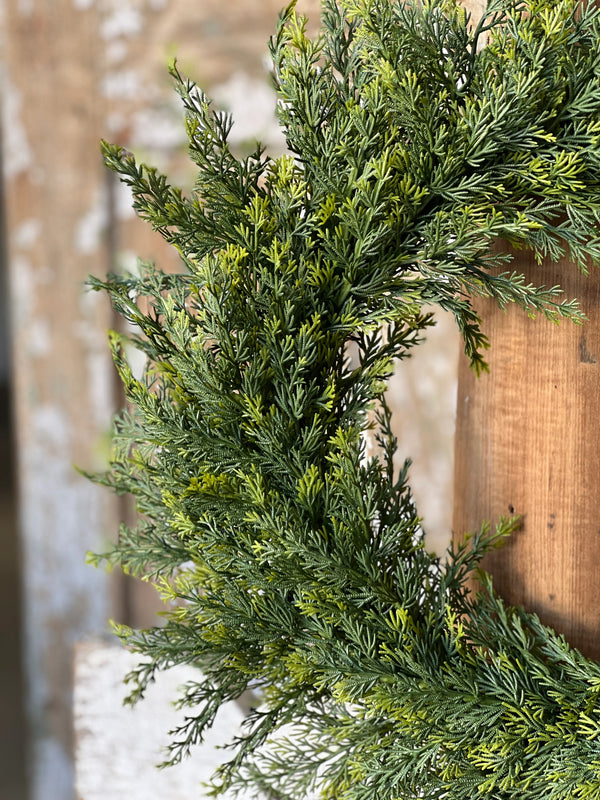 Clifton Hills Cedar Wreath