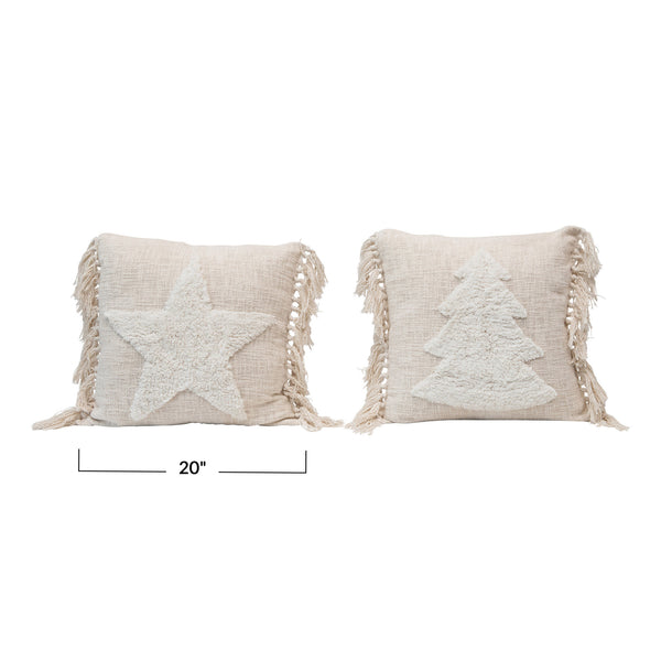 Holiday Tufted Pillow