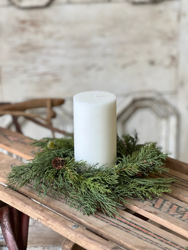 Telluride Spruce Candle Ring