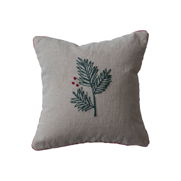 Pine and Berry Pillow