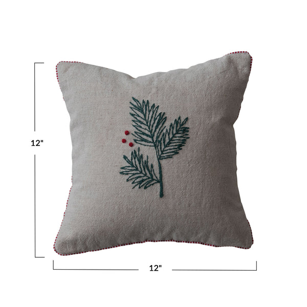 Pine and Berry Pillow