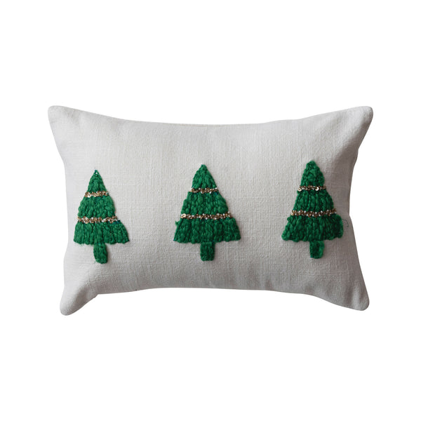 Christmas Tree Lumbar Pillow