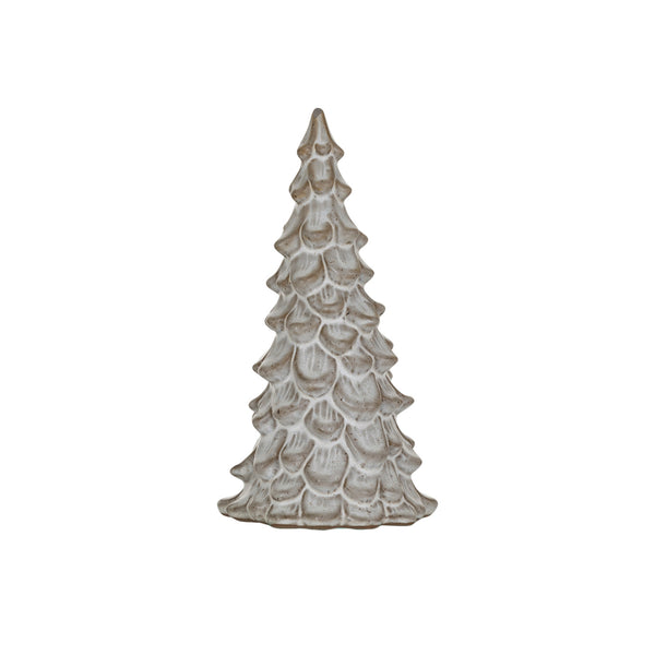 Stoneware Tree, Cream