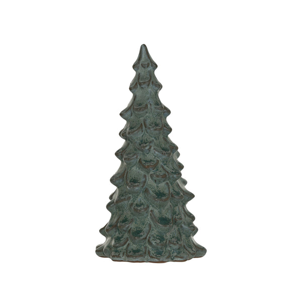 Stoneware Tree, Green