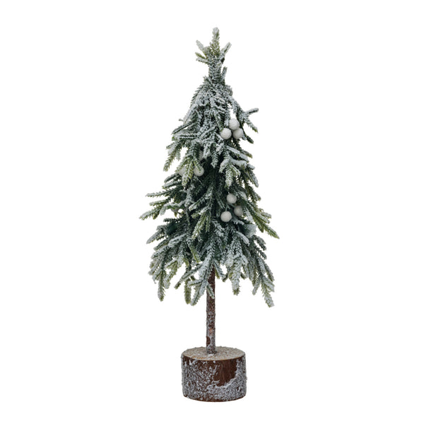 Faux Fir Tree, Two Sizes
