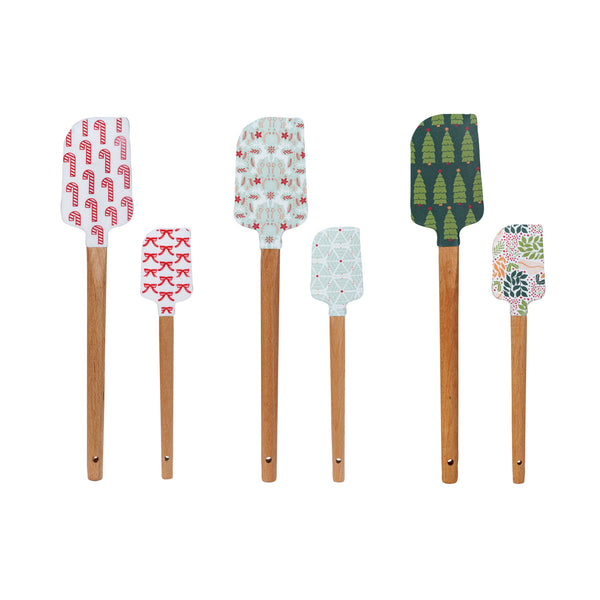 Holiday Pattern Small Spatula