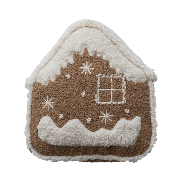 Gingerbread House Pillow