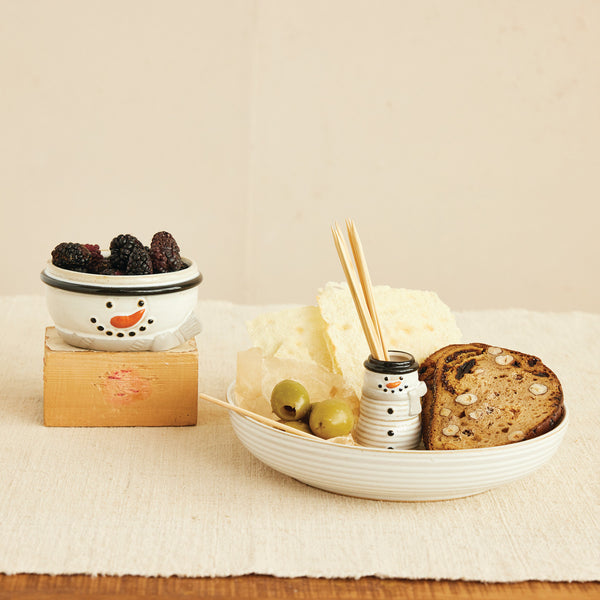 Snowman Head Bowl