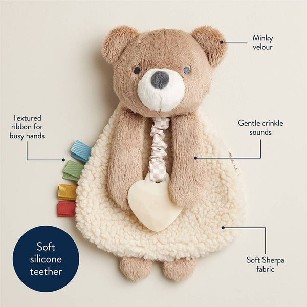 Itzy Friends Lovey Plush: Theo the Bear