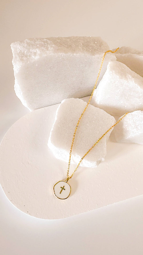 Cross Charm Necklace
