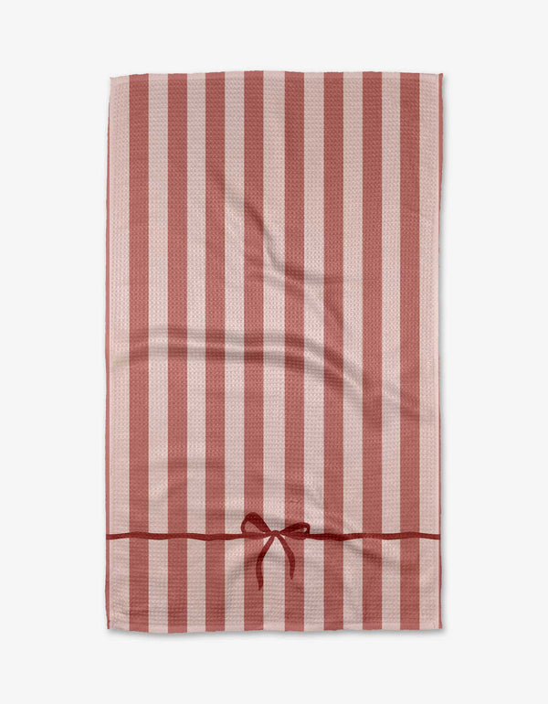 Put A Bow On It Geometry Tea Towel