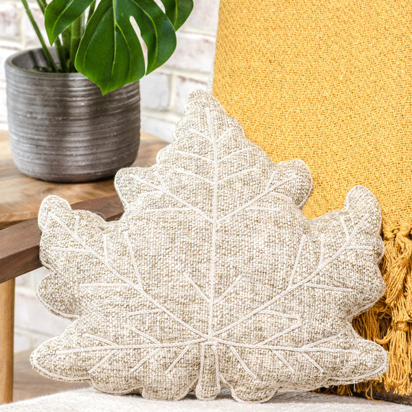 Oatmeal Leaf Pillow