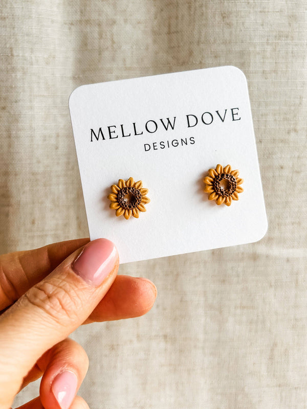 Sunflower Studs