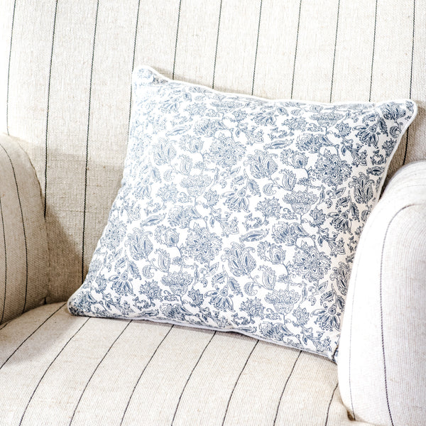 Bluebell Floral Pillow