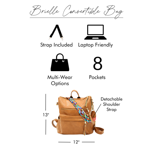 Brielle Convertible Backpack