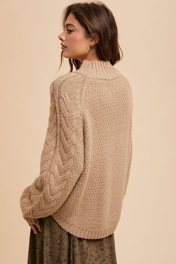 Joy Cable Knit Sweater