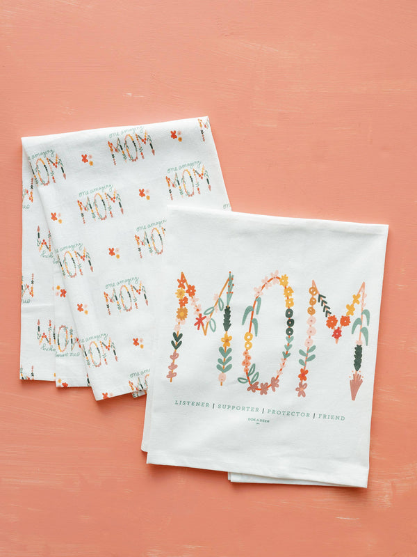 Mom Flour Sack Towel